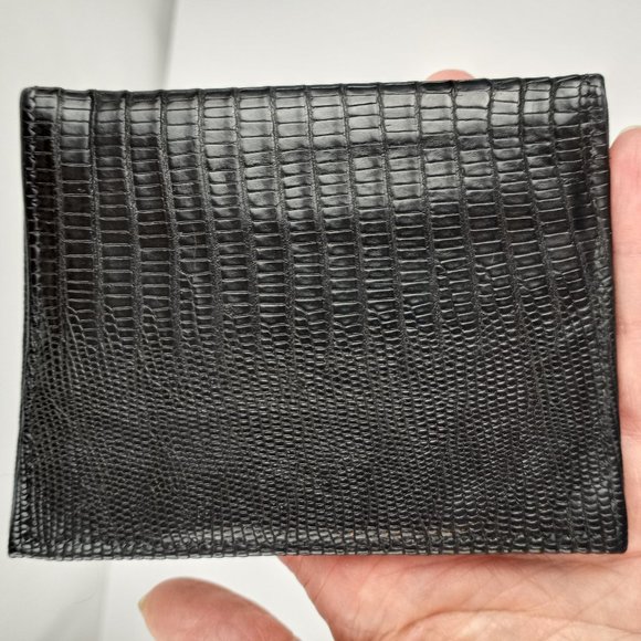 Prince Gardner Genuine LIzard Bifold Wallet - Picture 4 of 16